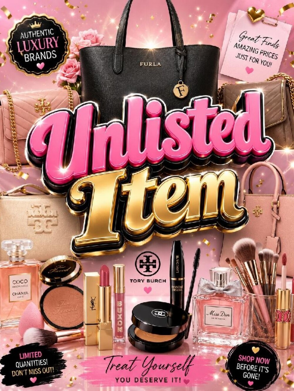 Unlisted Item Placeholder Sign